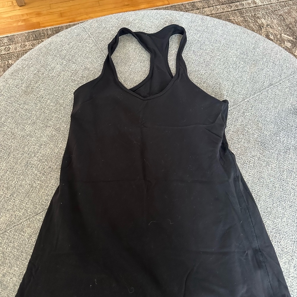 Black Racerback Tank Top